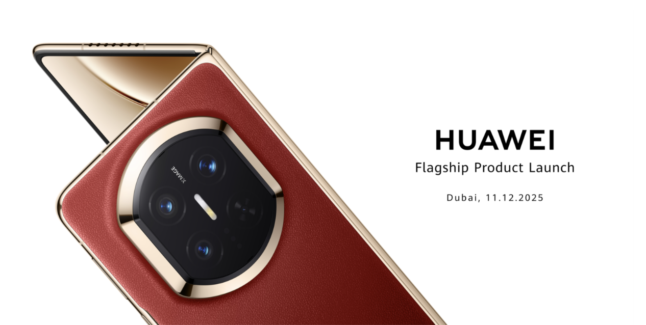 Un nuevo plegable insignia será el protagonista del lanzamiento de productos de Huawei en Dubái
